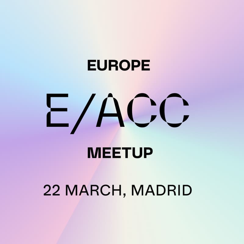 Cover Image for European e/acc Meeting