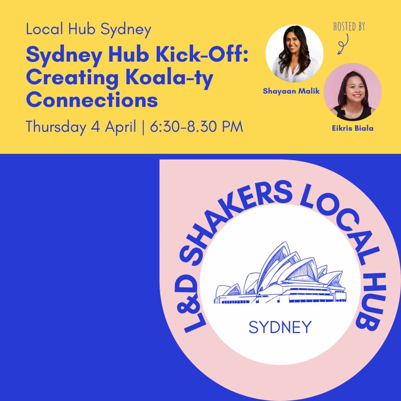 Cover Image for Sydney Hub Kick-Off: Creating Koala-ty Connections 🐨