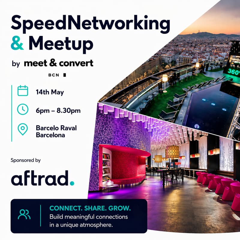 Cover Image for Meet&Convert, SpeedNetworking May 14th