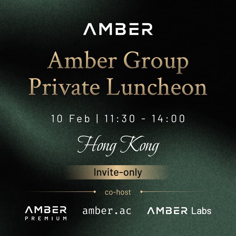Cover Image for Amber Group VIP Luncheon | Hong Kong