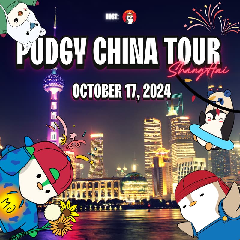 Cover Image for Pudgy China Tour - Shanghai