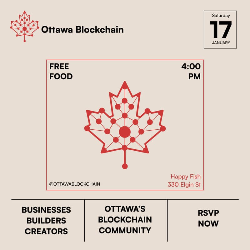 Cover Image for Ottawa Blockchain - 2026 and Beyond