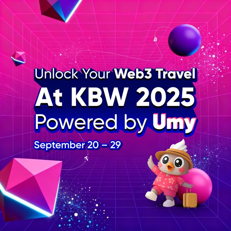 Cover Image for Unlock Your Web3 Travel at KBW 2025@Umy.com