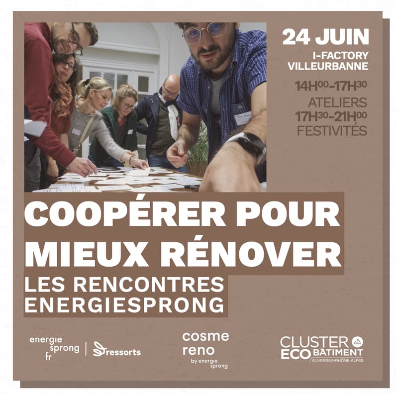 Cover Image for Coopérer pour mieux rénover | Les Rencontres Energiesprong [Lyon]