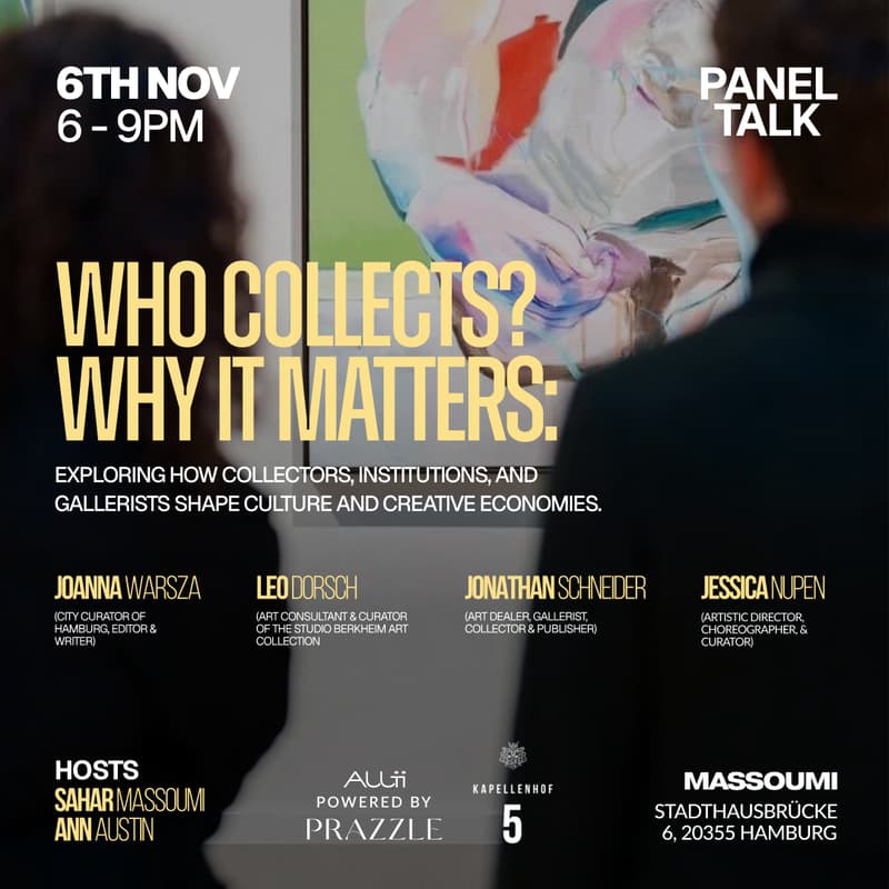 Cover Image for Who Collects? Why It Matters: Exploring how collectors, institutions, and gallerists shape culture and creative economies.
