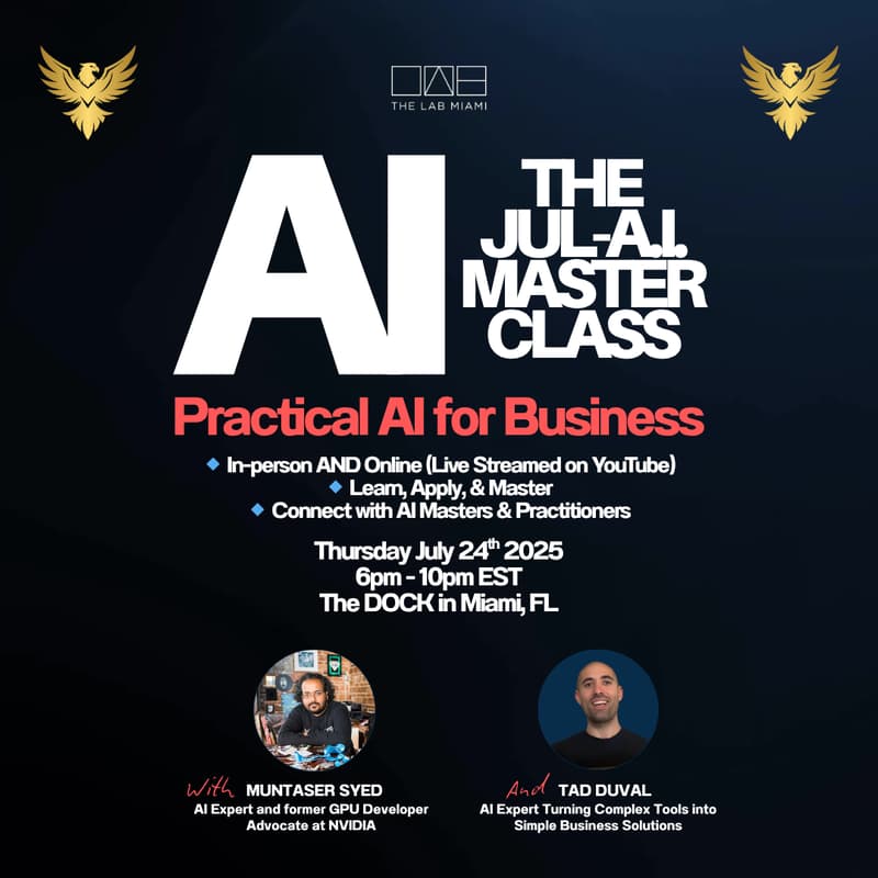 Cover Image for THE JUL-AI MASTERCLASS