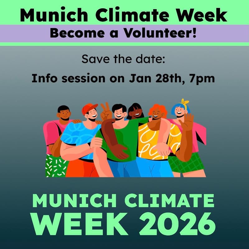 Cover Image for Munich Climate Week - Volunteer Kick-off