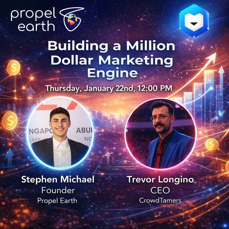 Cover Image for Building a Million Dollar Marketing Engine with Trevor Longino of CrowdTamers