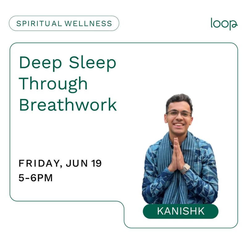 Cover Image for Deep Sleep Through Breathwork - Yoga Day Special