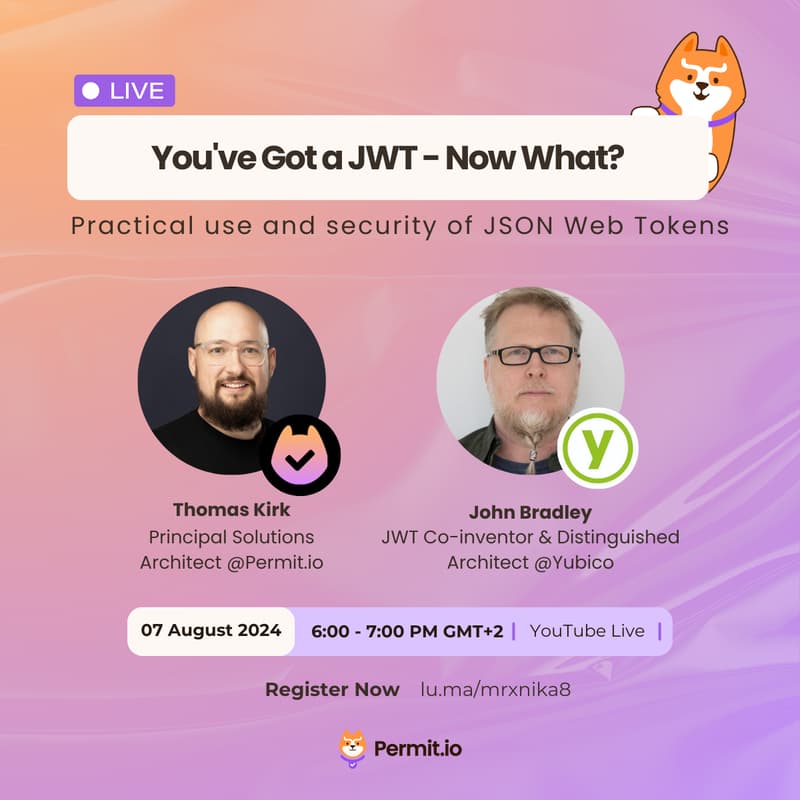 Cover Image for You've Got a JWT - Now What?