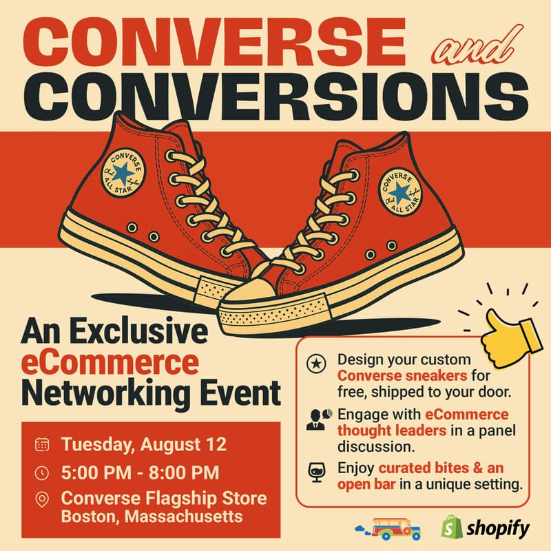 Cover Image for Converse and Conversions - Create a free pair of custom Converse!