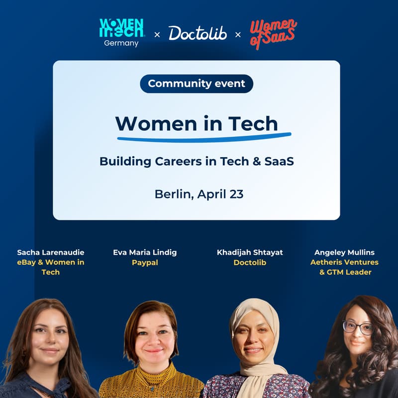 Cover Image for Building Authentic Careers: Women in Tech & of SaaS- Share Real Stories and Clear Takeaways