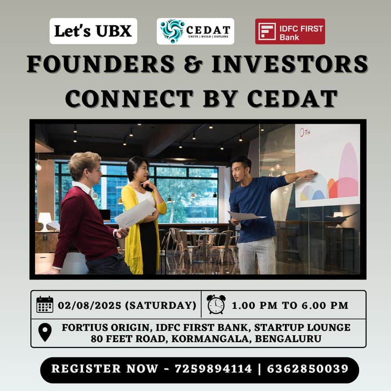 Cover Image for FIC - Founders & Investors Connect By CEDAT