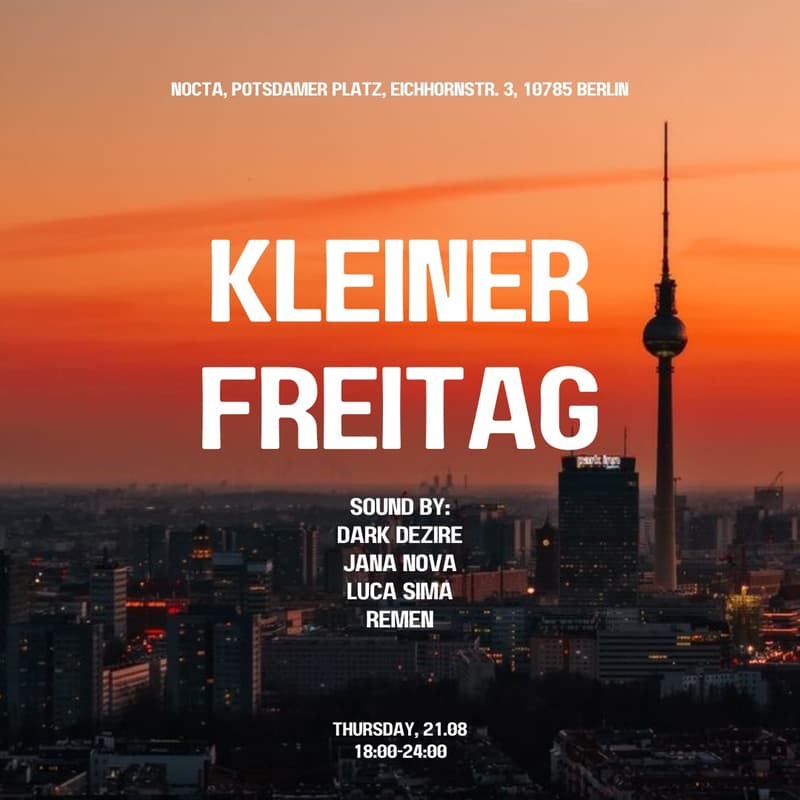 Cover Image for Kleiner Freitag - NOCTA Rooftop launch - Afterwork