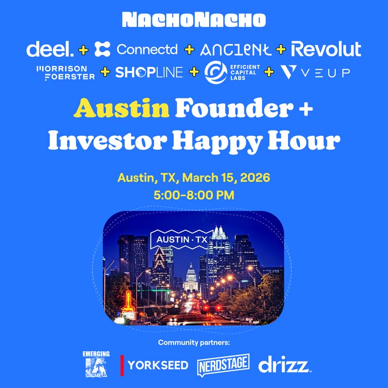 Cover Image for Austin SaaS & AI Founder + Investor Happy Hour