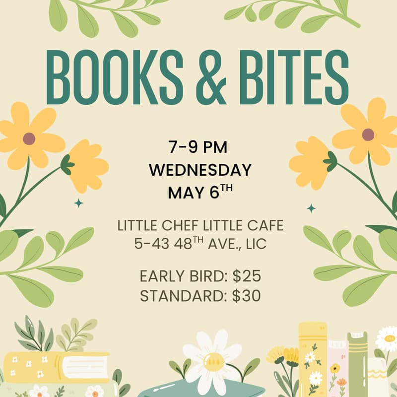 Cover Image for Books & Bites @ Little Chef Little Cafe