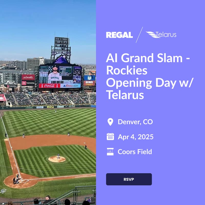 Cover Image for AI Grand Slam - Rockies Opening Day w/ Telarus