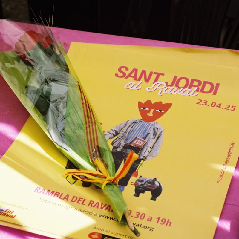 Cover Image for Tour comunitario de Sant Jordi en el Raval 🌹📚