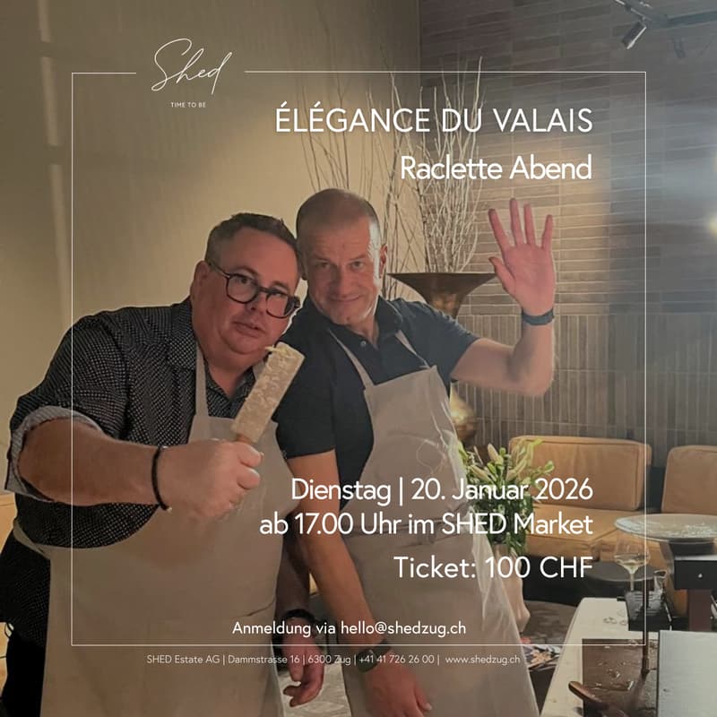 Cover Image for Raclette Abend – Élégance du Valais