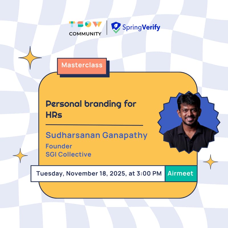 Cover Image for Personal branding for HRs