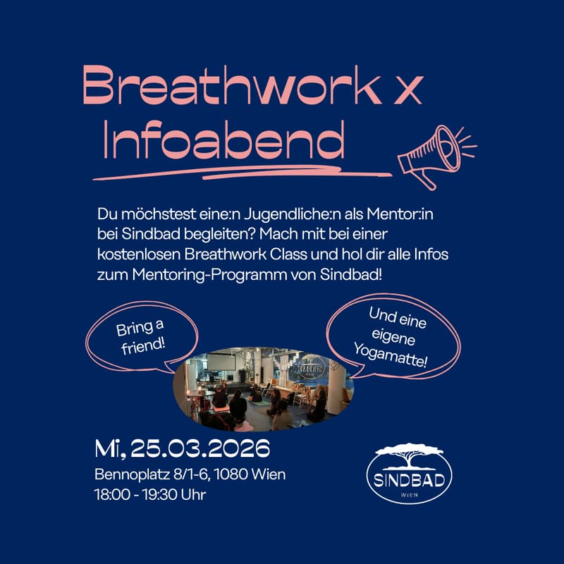 Cover Image for Breathwork x Infoabend bei Sindbad
