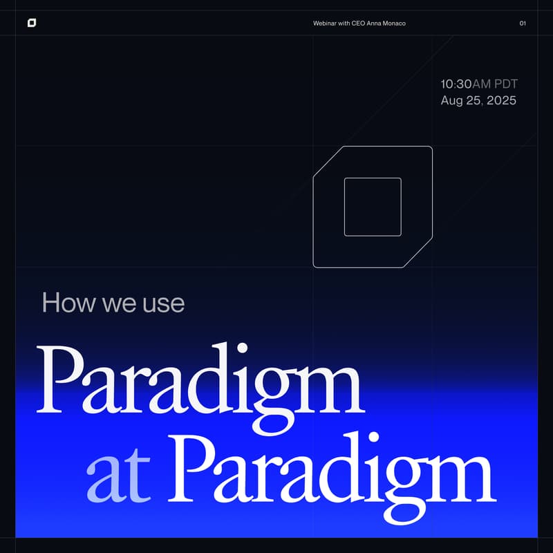 Cover Image for How we use Paradigm at Paradigm