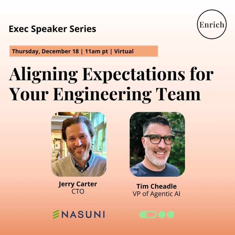 Cover Image for Aligning Expectations for Your Engineering Team
