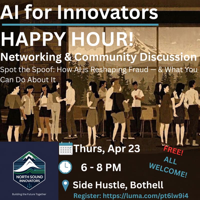 Cover Image for AI for Innovators Happy Hour: Spot the Spoof