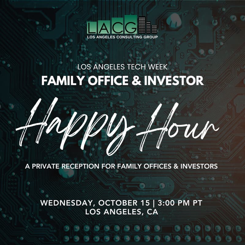 Cover Image for October 15: Family Office & Investor Happy Hour