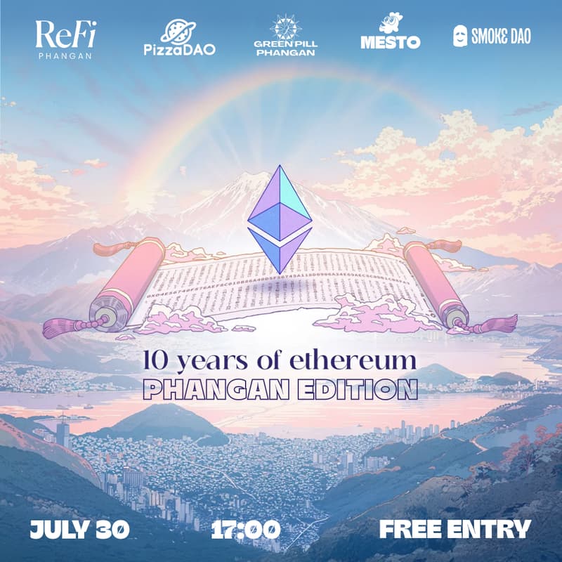 Cover Image for 10 Years of Ethereum: Phangan Edition