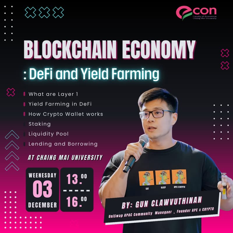 Cover Image for Blockchain Economy : DeFi and Yield Farming