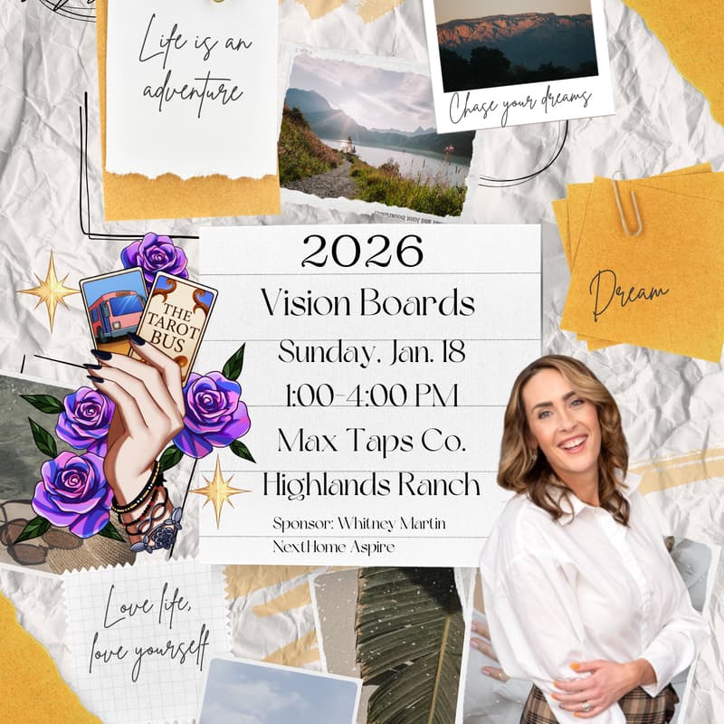 Cover Image for Vision Board Party 2026: Build Your Year With Purpose & Tarot