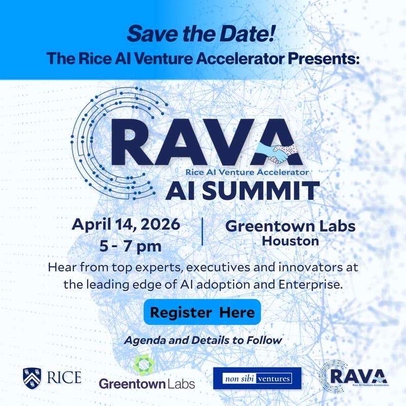 Cover Image for Rice AI Venture Accelerator Summit