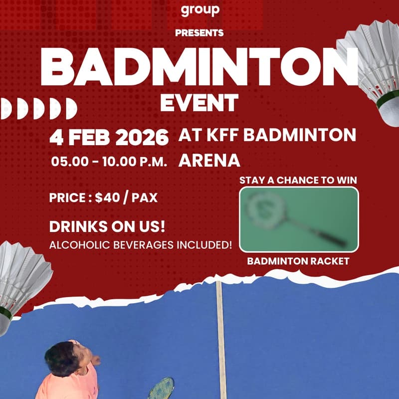 Cover Image for Koomunity Badminton Networking