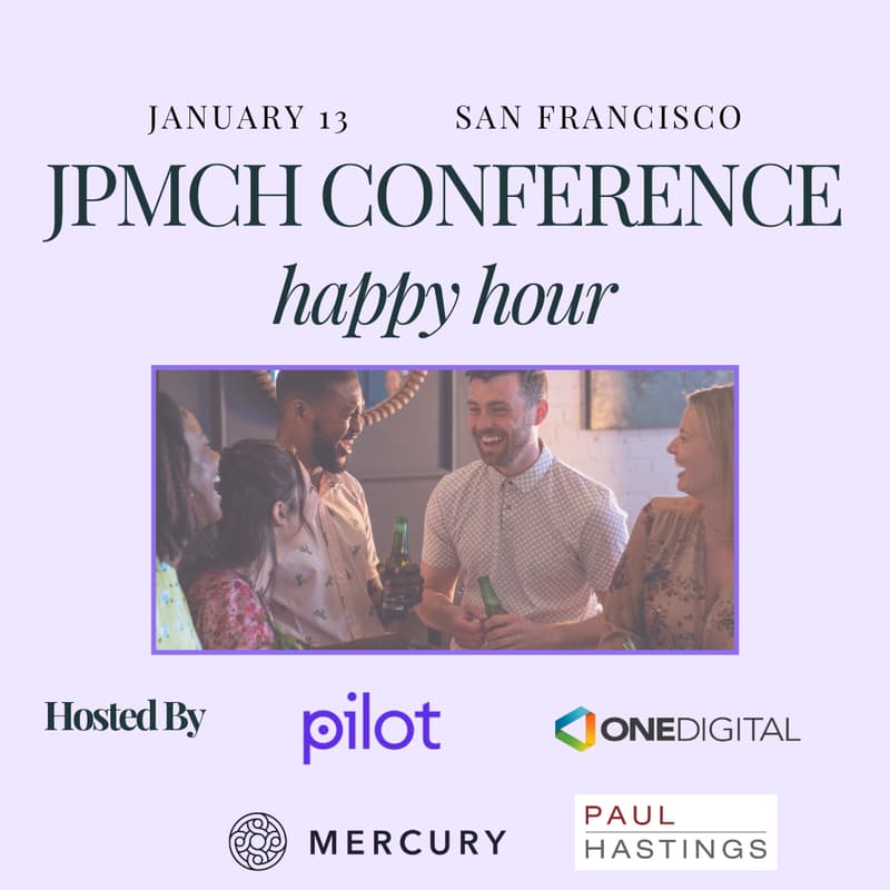 Cover Image for JPM Healthcare Conference Happy Hour