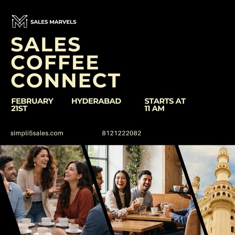 Cover Image for SalesTank Inside! Join Us at Sales Marvels Coffee Connect