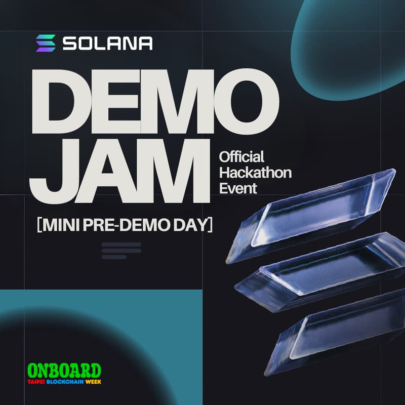 Cover Image for Demo Jam - Solana Hacker Gathering Before the Real Demo Day by Gen3