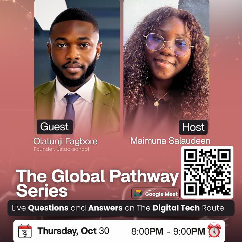 Cover Image for The Global Pathway Series: Live Q And A on The Digital Tech Route