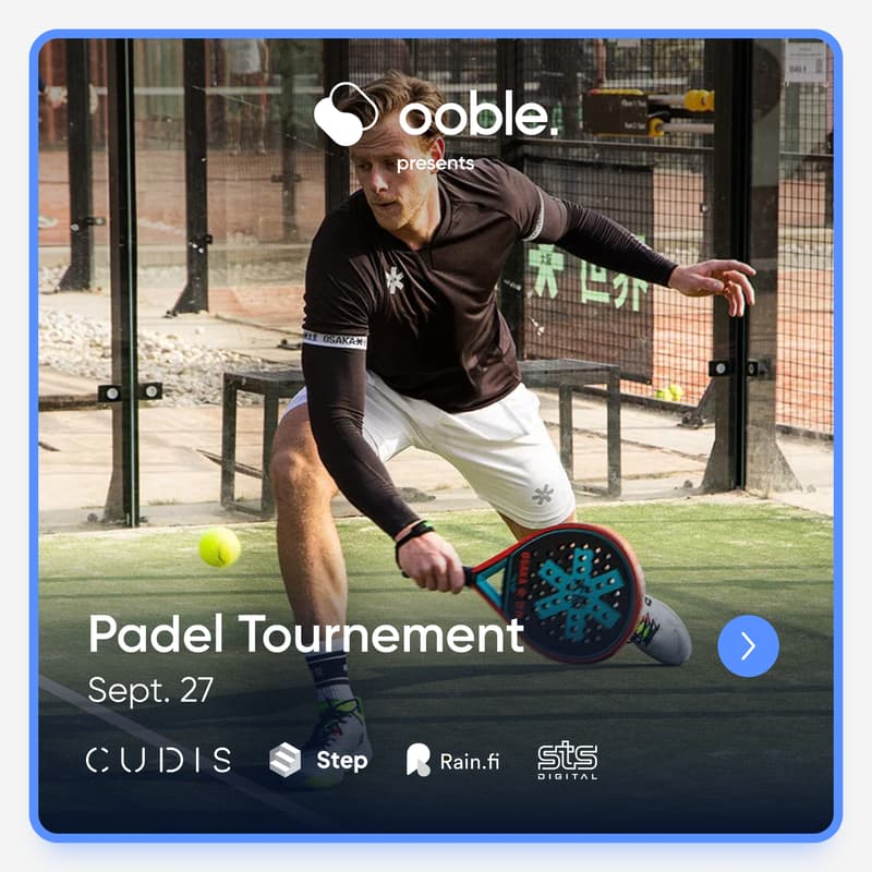 Cover Image for Padel Tournament by Ooble Studio