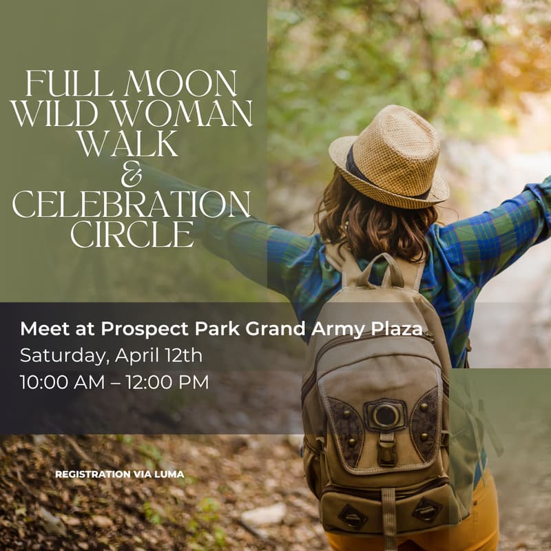 Cover Image for Full Moon Wild Woman Walk & Celebration Circle