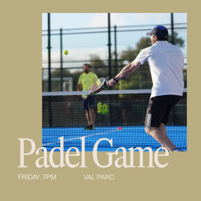 Cover Image for Padel Tournament @ Circles House