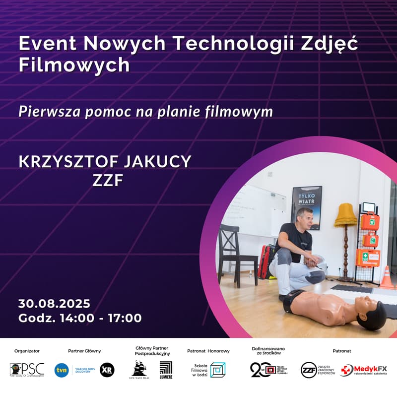 Cover Image for PIERWSZA POMOC na planach filmowych