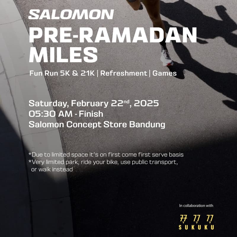 Gambar Sampul untuk SUKUKU PRE-RAMADHAN MILES WITH SALOMON