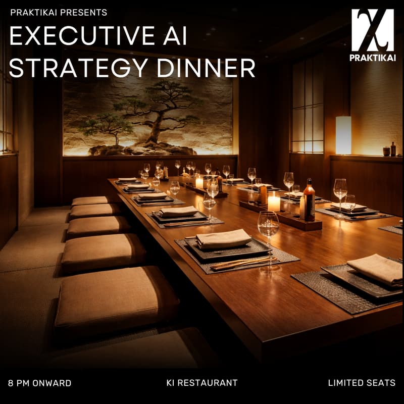 Cover Image for Executive AI Strategy Dinner