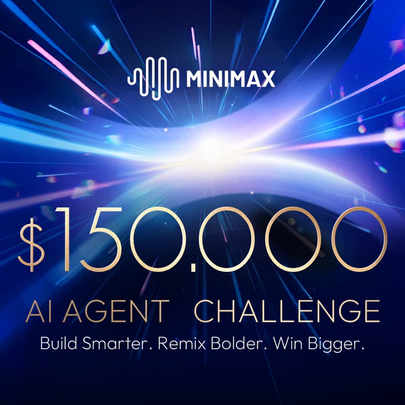 Cover Image for MiniMax 150K USD AI Agent Challenge