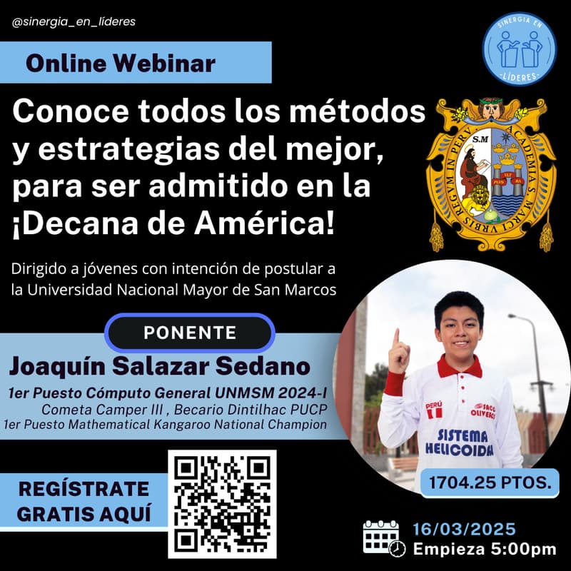 Foto de portada de Conoce todos los métodos y estrategias del mejor, para ser admitido en la Decana de América