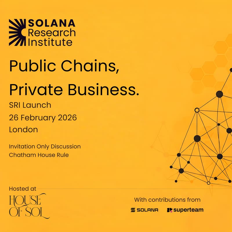 Cover Image for Solana Research Institute Launch