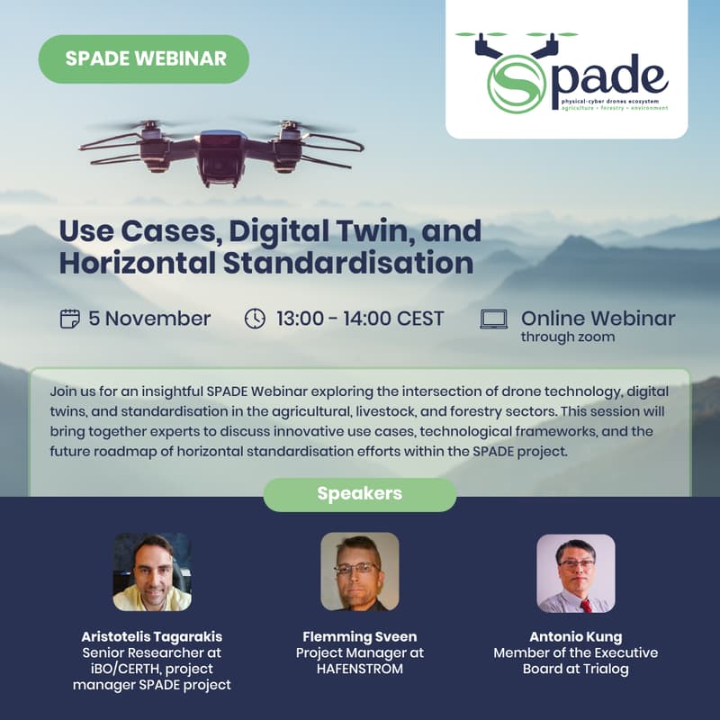 Cover Image for SPADE Webinar: Use cases, Digital Twin and Horizontal Standardisation