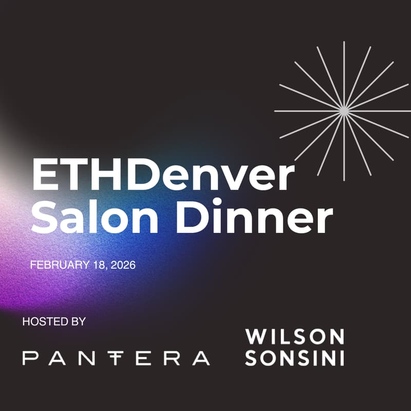 Cover Image for ETHDenver Salon Dinner hosted by Pantera Capital & Wilson Sonsini