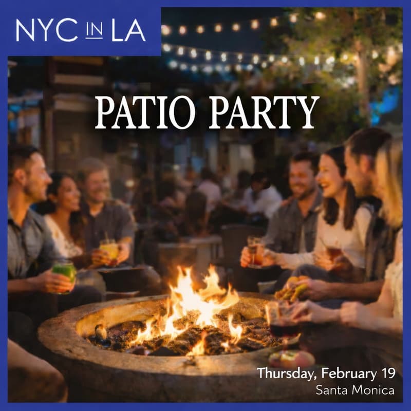 Cover Image for NYC in LA Patio Party